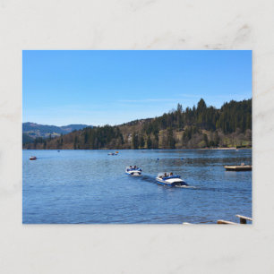 Titisee lake in the Black Forest Postcard