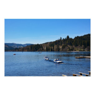 Titisee lake in the Black Forest     Poster