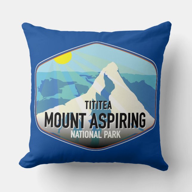Tititea | Mount Aspiring National Park Cushion (Front)