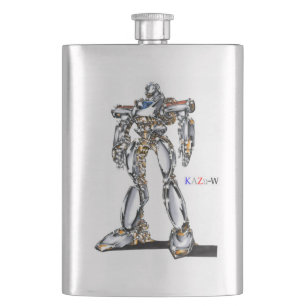 Title 00003 "The Tooth of the Smile" Hip Flask