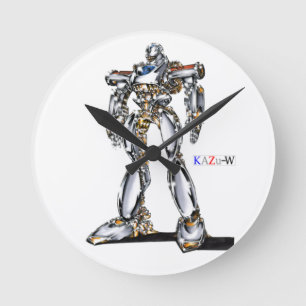 Title 00003 "The Tooth of the Smile" Round Clock