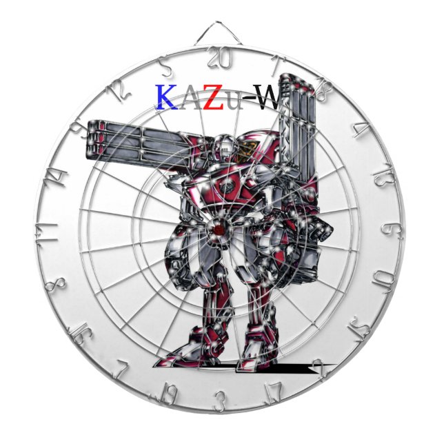 Title 00010 "High Output Particle Gun Three Series Dartboard (Front)