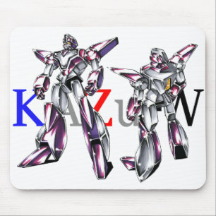 Title 00012 "Hero Robot Basic Body" Mouse Pad