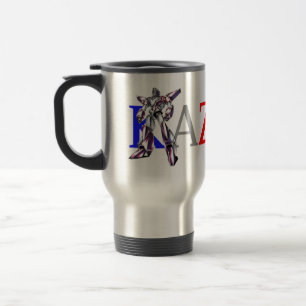 Title 00012 "Hero Robot Basic Body" Travel Mug
