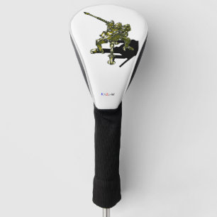 Title 00013 "Quadruped Artillery" Golf Head Cover