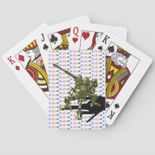 Title 00013 "Quadruped Artillery" Playing Cards