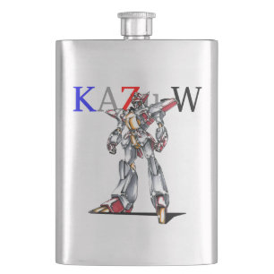 Title 00014 "The Main Character Fuselage" Hip Flask