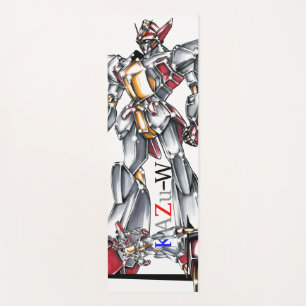 Title 00014 "The Main Character Fuselage" Yoga Mat