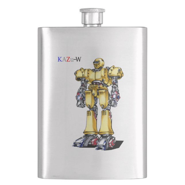 Title 00015 "Special Purpose Machine" Hip Flask (Front)
