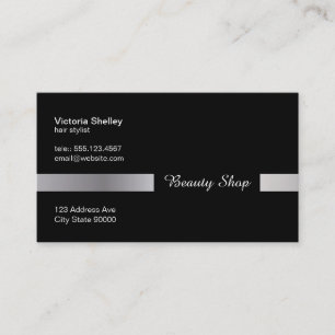 Title Bar (Sterling Silver) Business Card