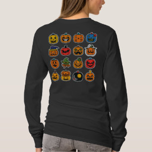 🎃 Title: Cool Pumpkin Sunglasses & Spooky Jack-o’ T-Shirt
