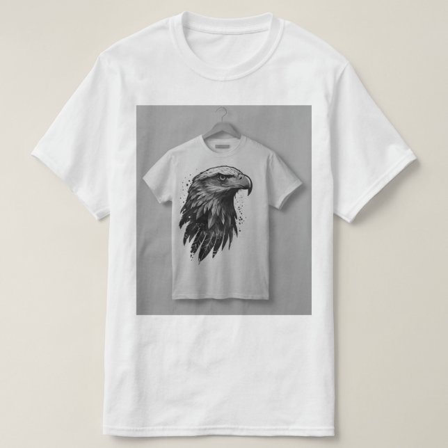 Title: Crystal Eagle: Unleash the Spirit of the Wi T-Shirt (Design Front)