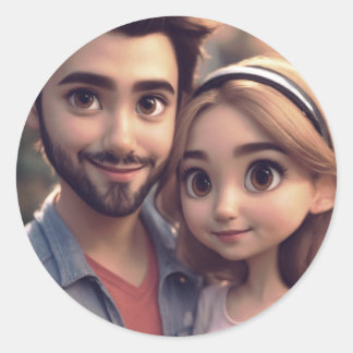 Title: Custom Round Stickers – Personalise Your St