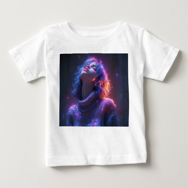 Title: Dreamscape Glow T-shirt & Cosy FiresT-Shirt (Front)