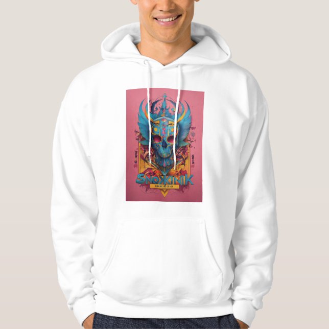 Title: "Ephemeral Requiem: March to Oblivion" Hoodie (Front)