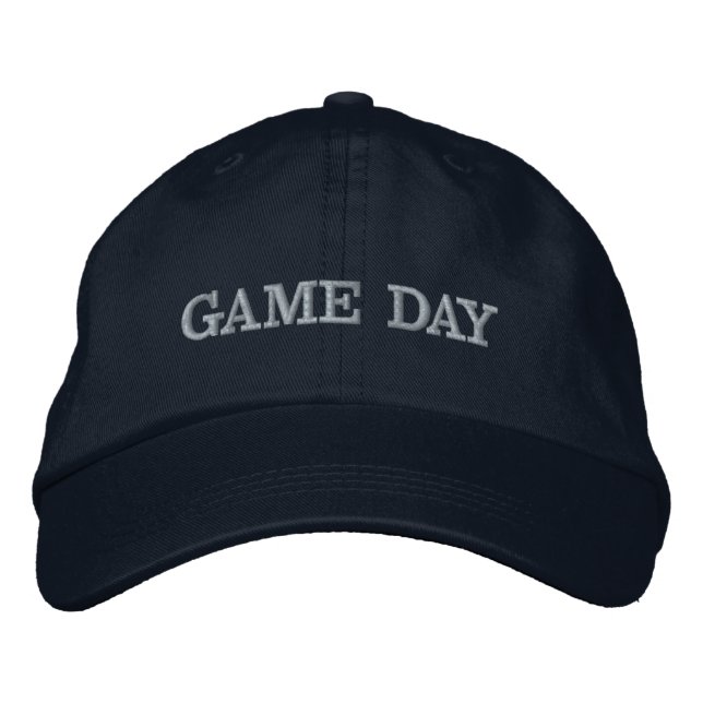 TITLE Game Day Embroidered Baseball Cap (Front)