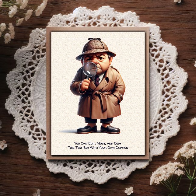 Title: Humorous Customizable Any Occasion Postcard (Creator Uploaded)