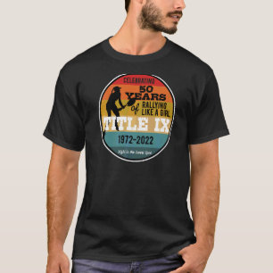 Title Ix 50th Anniversary 1972 2022 Women's Sports T-Shirt