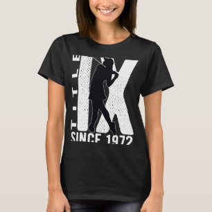 Title IX 50th Anniversary US Education Amendments T-Shirt