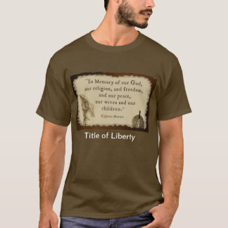 Title of Liber-tee T-Shirt