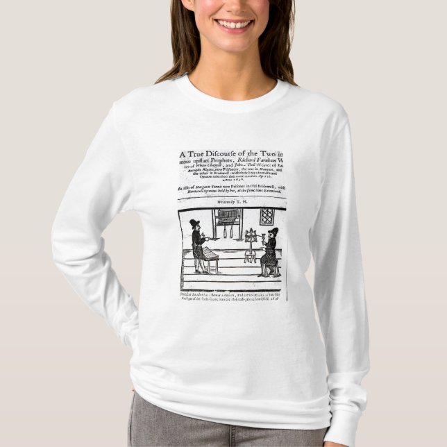 Title Page 'A True Discourse of the Two�' T-Shirt (Front)