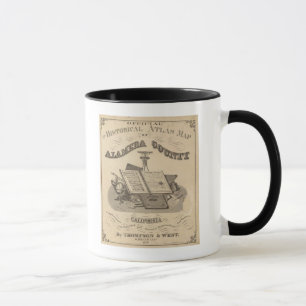 Title Page Alameda County atlas map Mug