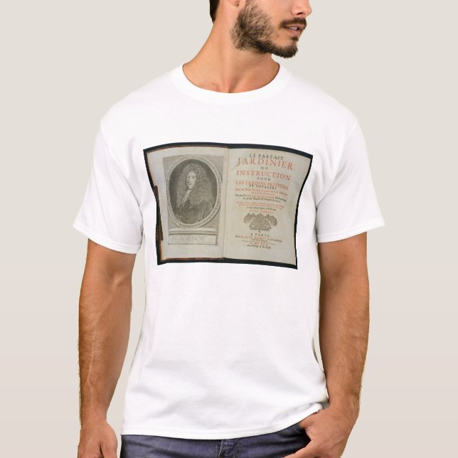 Title page and portrait frontispiece of the author T-Shirt (Front)