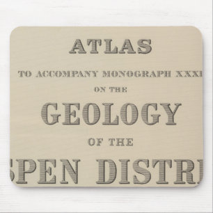 Title Page Atlas to the Geology Mouse Pad