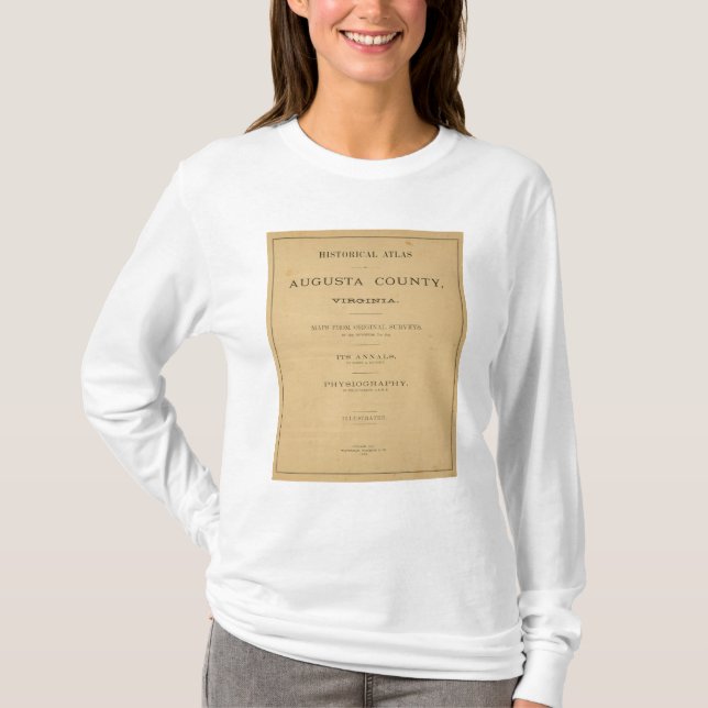 Title Page Augusta County, Virginia T-Shirt (Front)