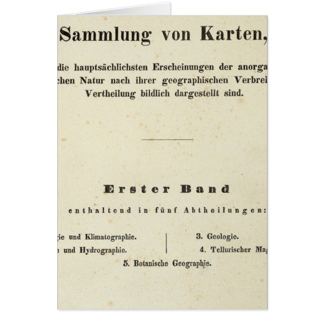Title Page Dr Heinrich Berghaus (Front)