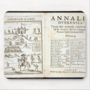 Title page for 'Annalia Dubrensia: Upon the Yeerel Mouse Pad