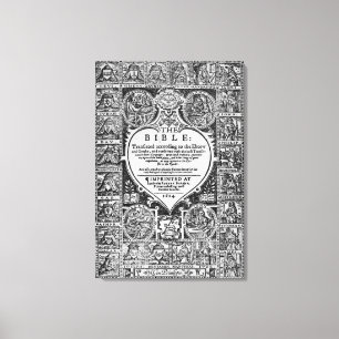 Title page for the English translation Canvas Print