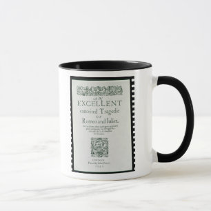 Title Page from 'Romeo and Juliet' Mug