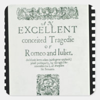 Title Page from 'Romeo and Juliet'