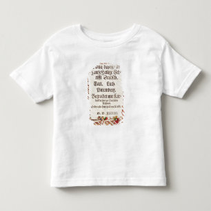 Title page from the Luther Bible, c.1530 Toddler T-Shirt