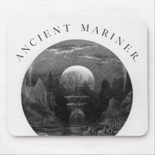 Title page from 'The Rime of the Ancient Mariner' Mouse Pad