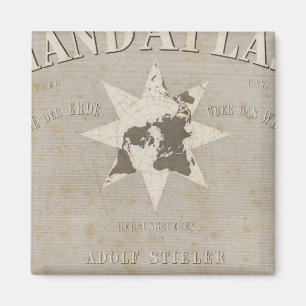 Title Page Hand Atlas of parts of Earth Magnet