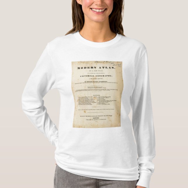 Title Page Modern atlas T-Shirt (Front)