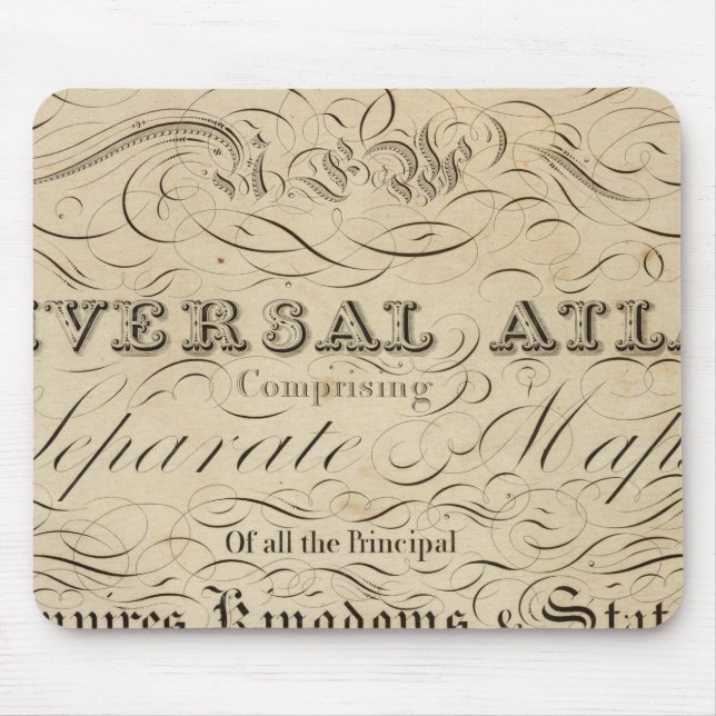 Title Page New universal Atlas Mouse Pad (Front)