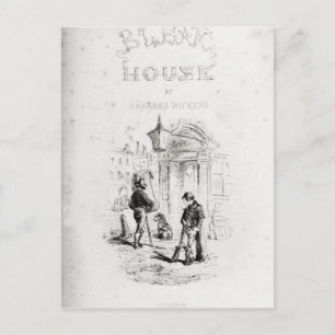 Title page of 'Bleak House' Postcard