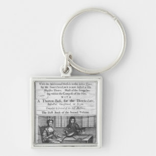 Title page of 'Deliciae Musicae' Key Ring