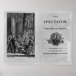 Title page of first volume of collected poster