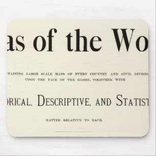 Title Page of Indexed Atlas Mouse Pad