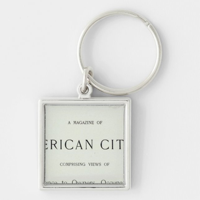 Title Page of San Francisco California Key Ring (Front)