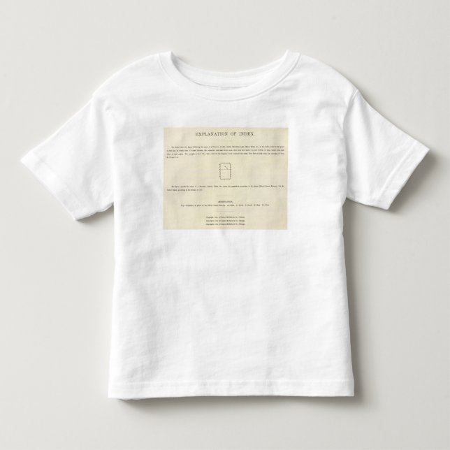 Title Page of Verso Indexed Atlas Toddler T-Shirt (Front)