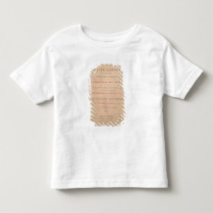 Title page of volume I of the English Toddler T-Shirt