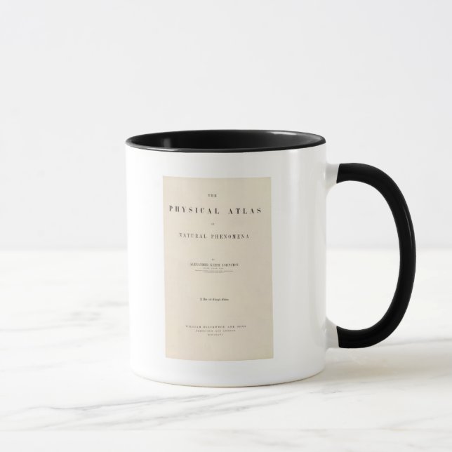 Title Page Physical atlas of natural phenomena Mug (Right)