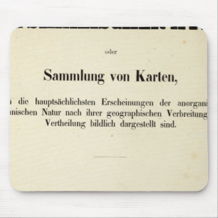 Title Page Physical Atlas v 2 Mouse Pad