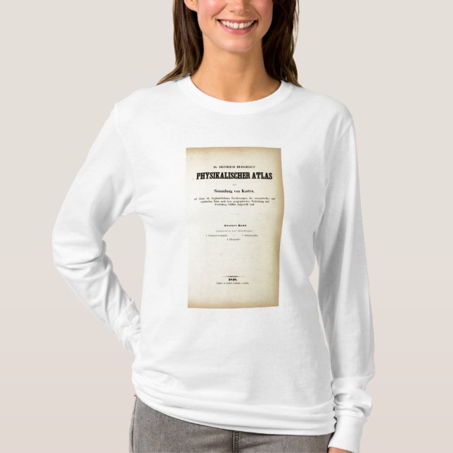 Title Page Physical Atlas v 2 T-Shirt (Front)