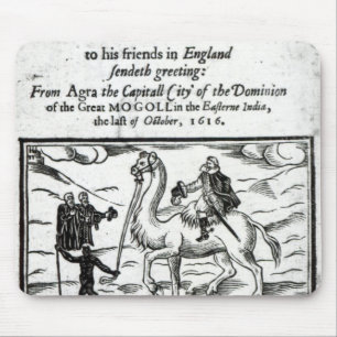 Title page, Thomas Coryat's travles in India Mouse Pad